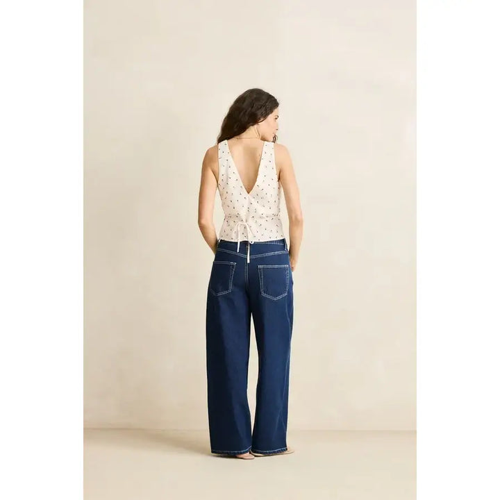 Rhythm Zali Boyfriend Jeans - Indigo