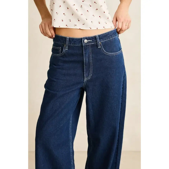 Rhythm Zali Boyfriend Jeans - Indigo
