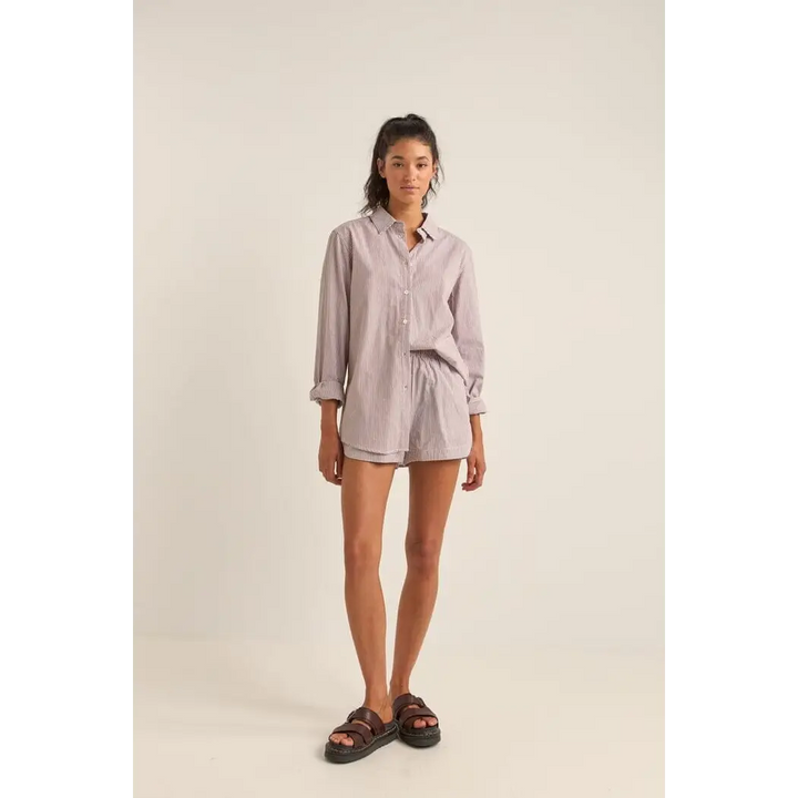 Rhythm Zephyr Stripe Beach Shirt 