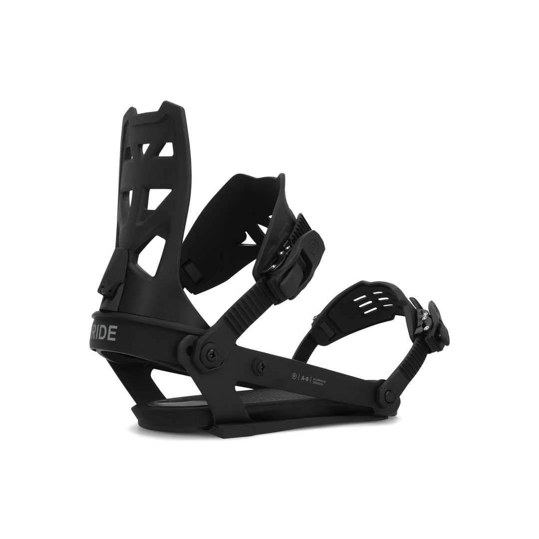 Ride A-8 Snowboard Bindings 2024 Black M 