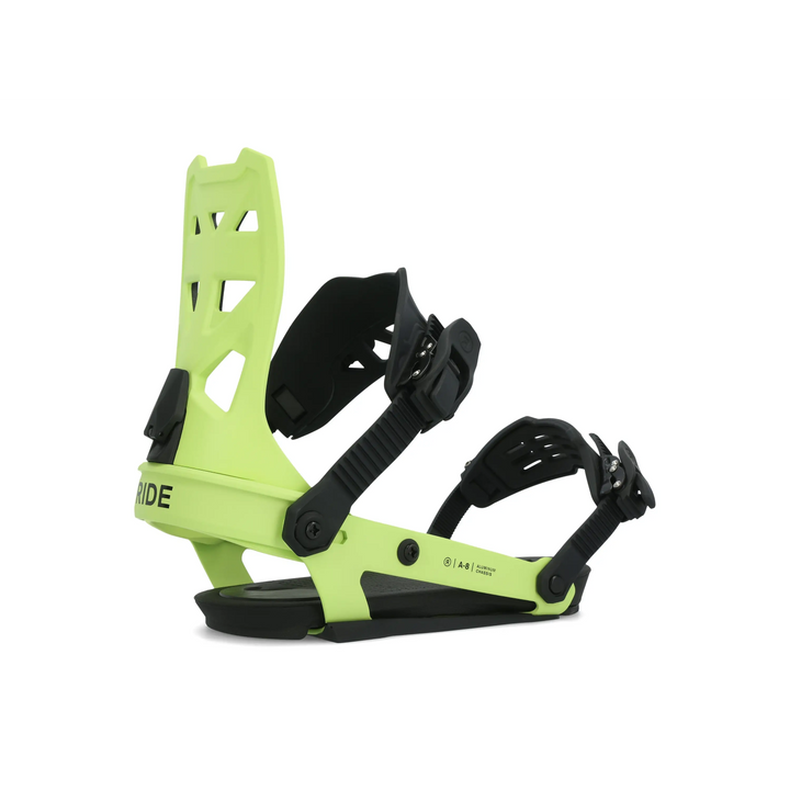 Ride A-8 Snowboard Bindings 2024 Lime M 