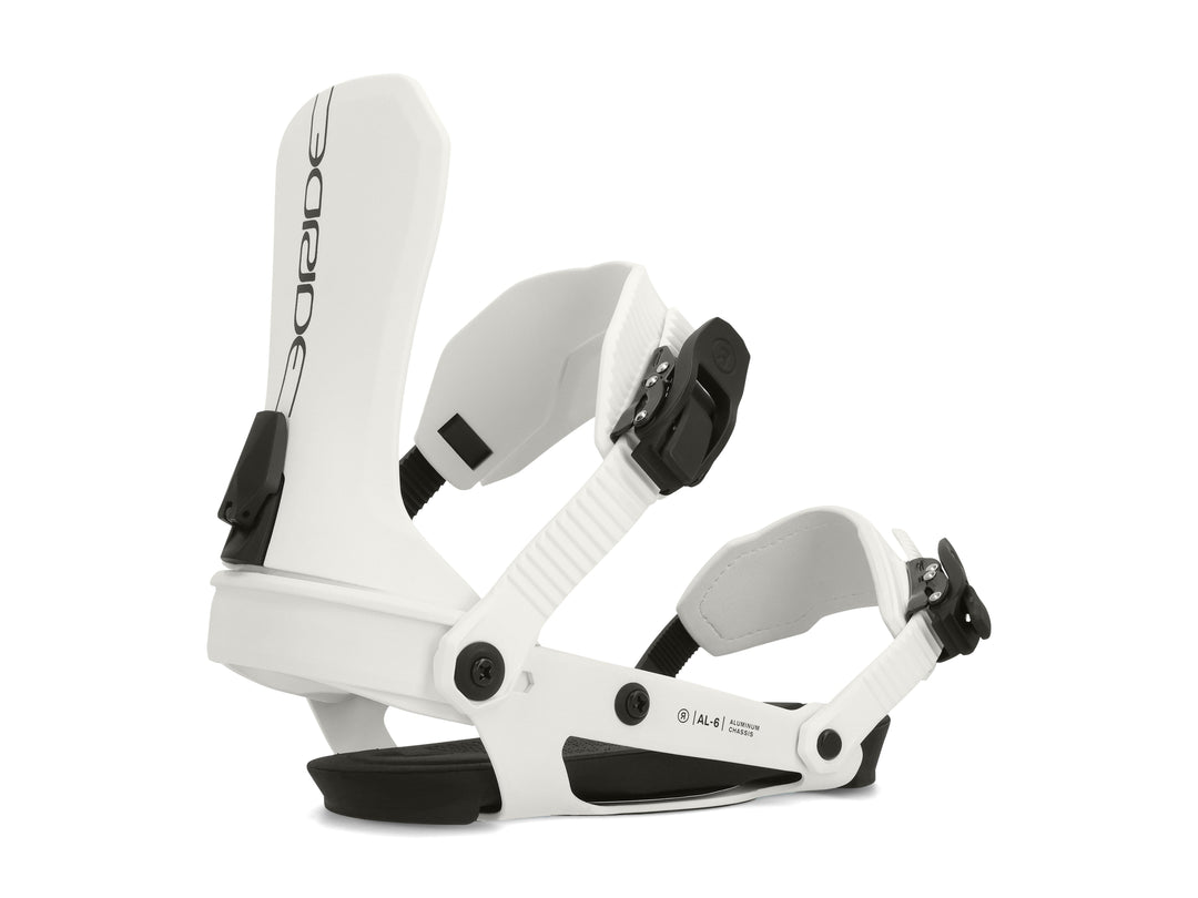 Ride AL-6 Snowboard Bindings 2024 White S 