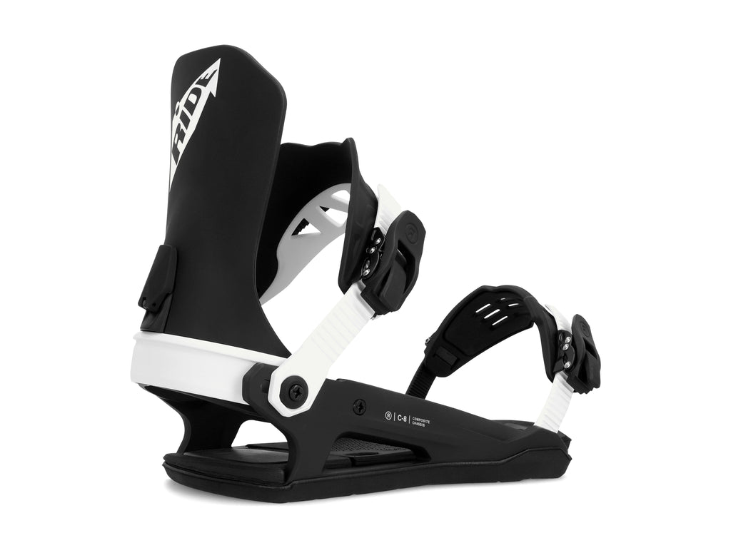 Ride C-8 Snowboard Bindings 2024 Black M 