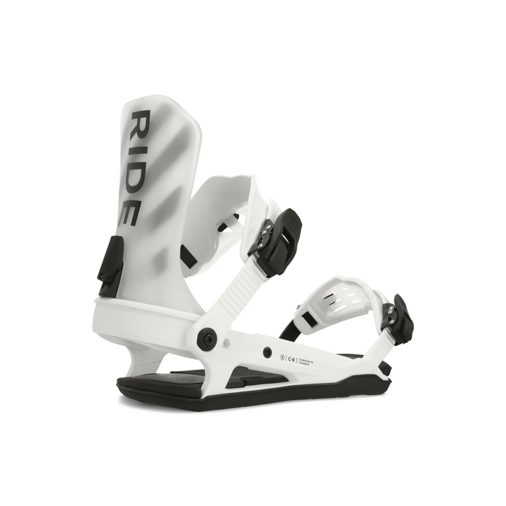 Ride C-8 Snowboard Bindings 2024 White M 