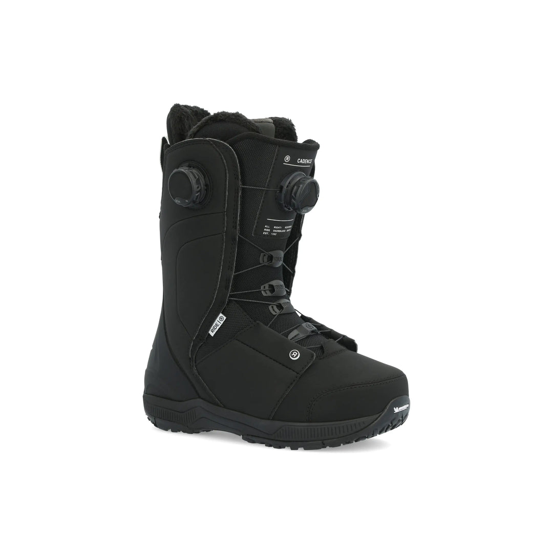 Ride Cadence Womens Snowboard Boots 2024 Black 6 
