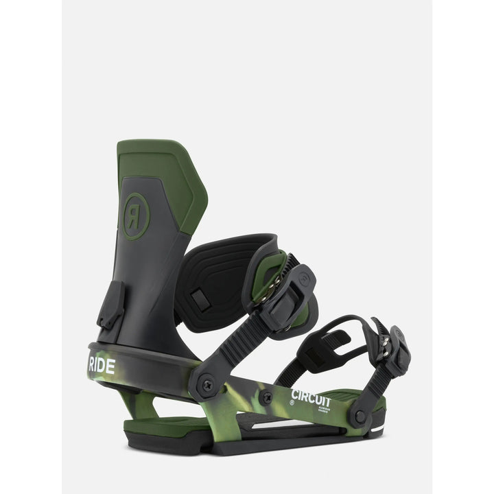 Ride Circuit Snowboard Bindings 2027 - Swamp Camo / M
