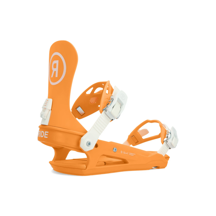Ride CL-4 Snowboard Bindings 2024 Papaya S 
