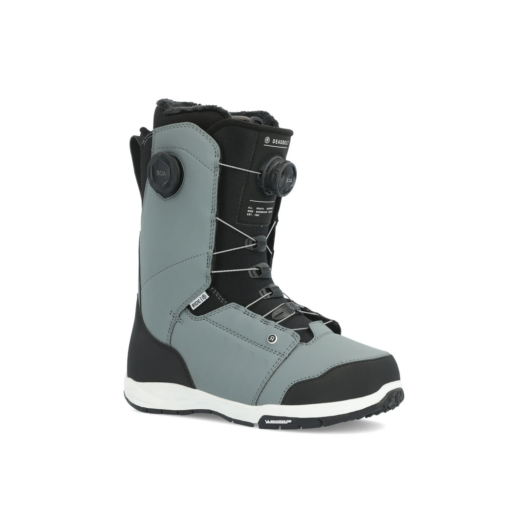 Ride Deadbolt Zonal Snowboard Boots 2024 Slate 9 