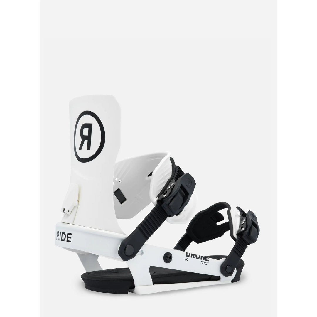 Ride Drone Womens Snowboard Bindings 2026 - White / S