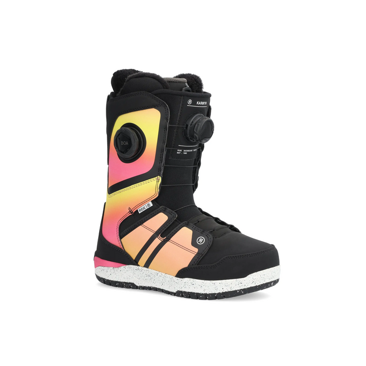 Ride Karmyn Zonal Womens Snowboard Boots 2025 Sunset 7 