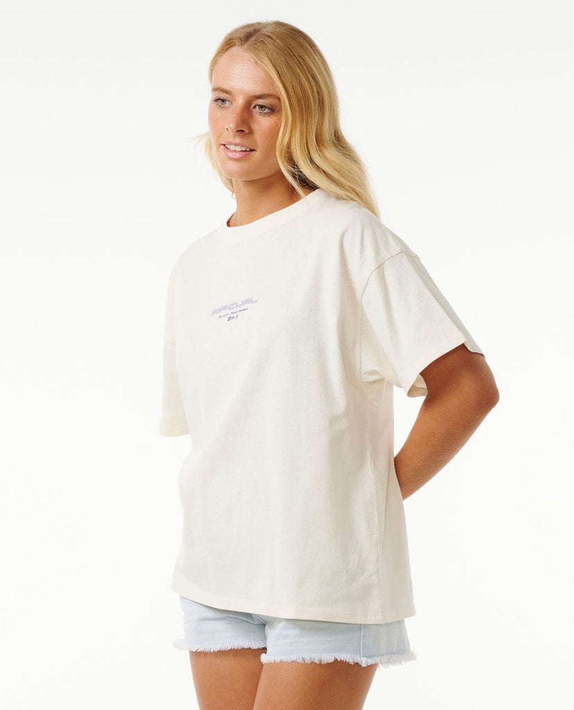 Rip Curl Arcadia Heritage T-Shirt Bone S 