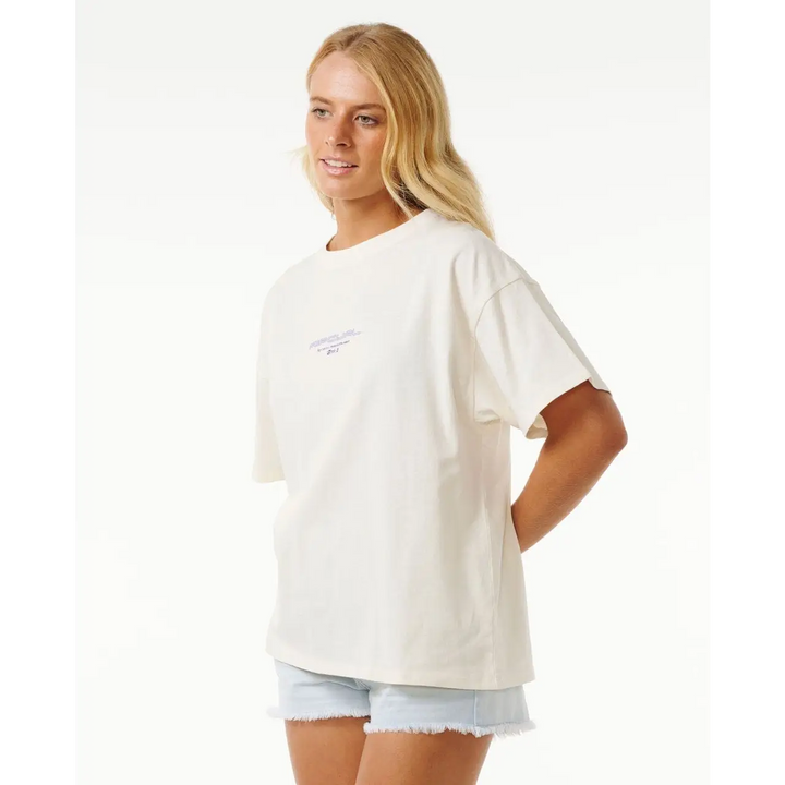 Rip Curl Arcadia Heritage T-Shirt Bone S 