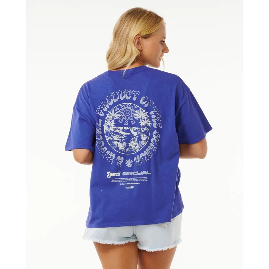 Rip Curl Arcadia Heritage T-Shirt Wild Berry S 