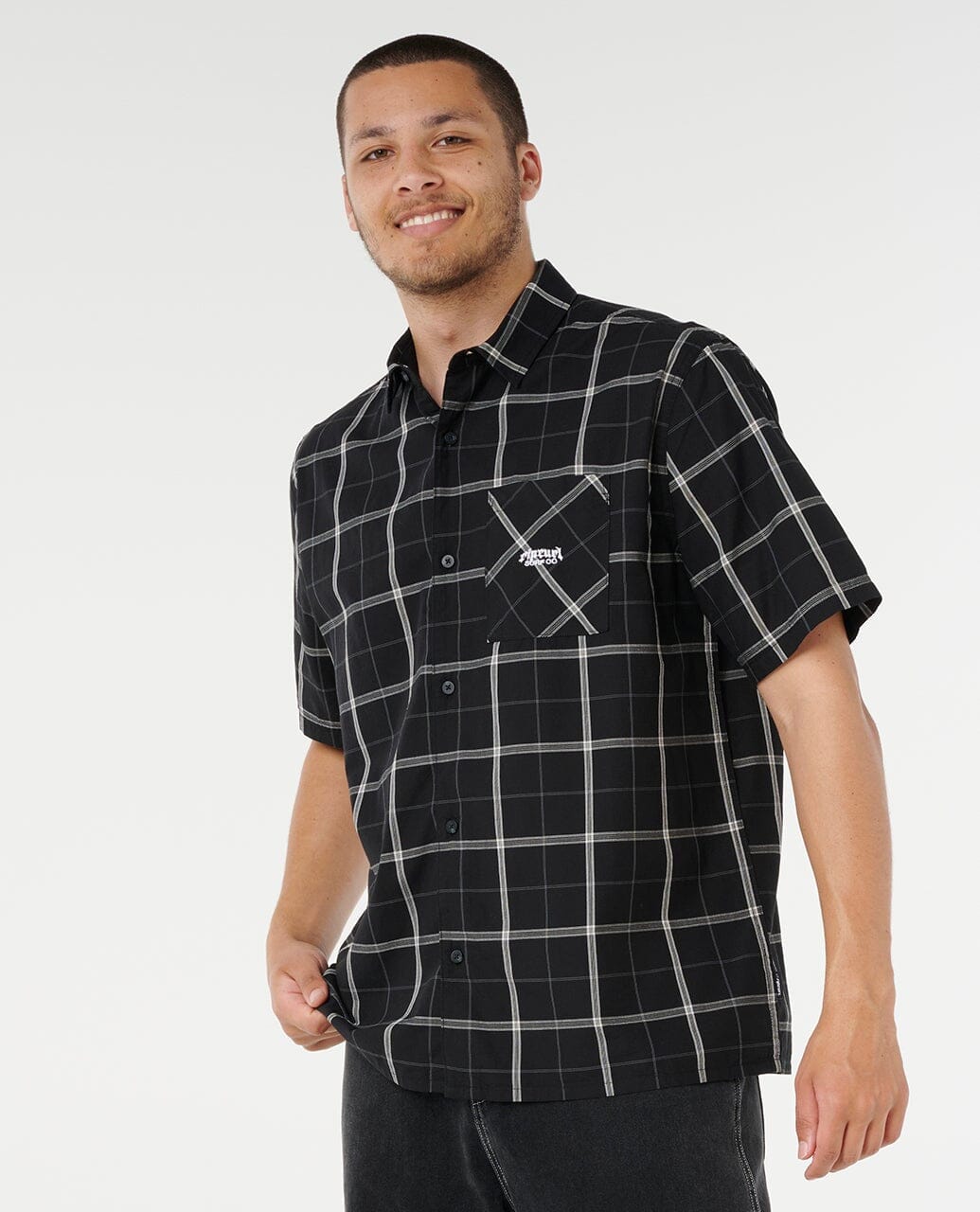 Rip Curl Archive Court Shirt Black S 