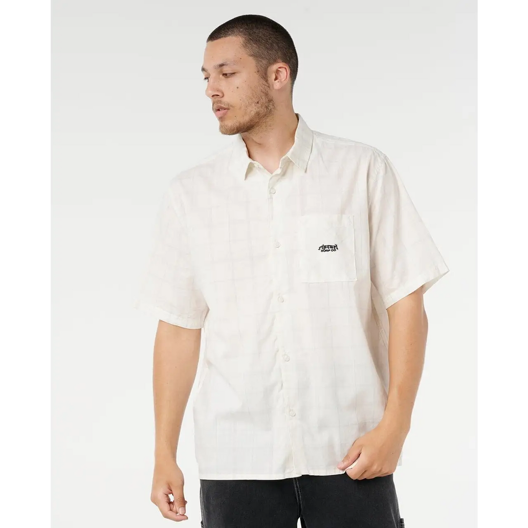 Rip Curl Archive Court Shirt White S 
