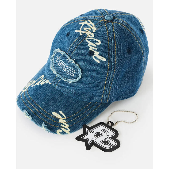 Rip Curl Archive: Script Patch Cap - Denim Blue
