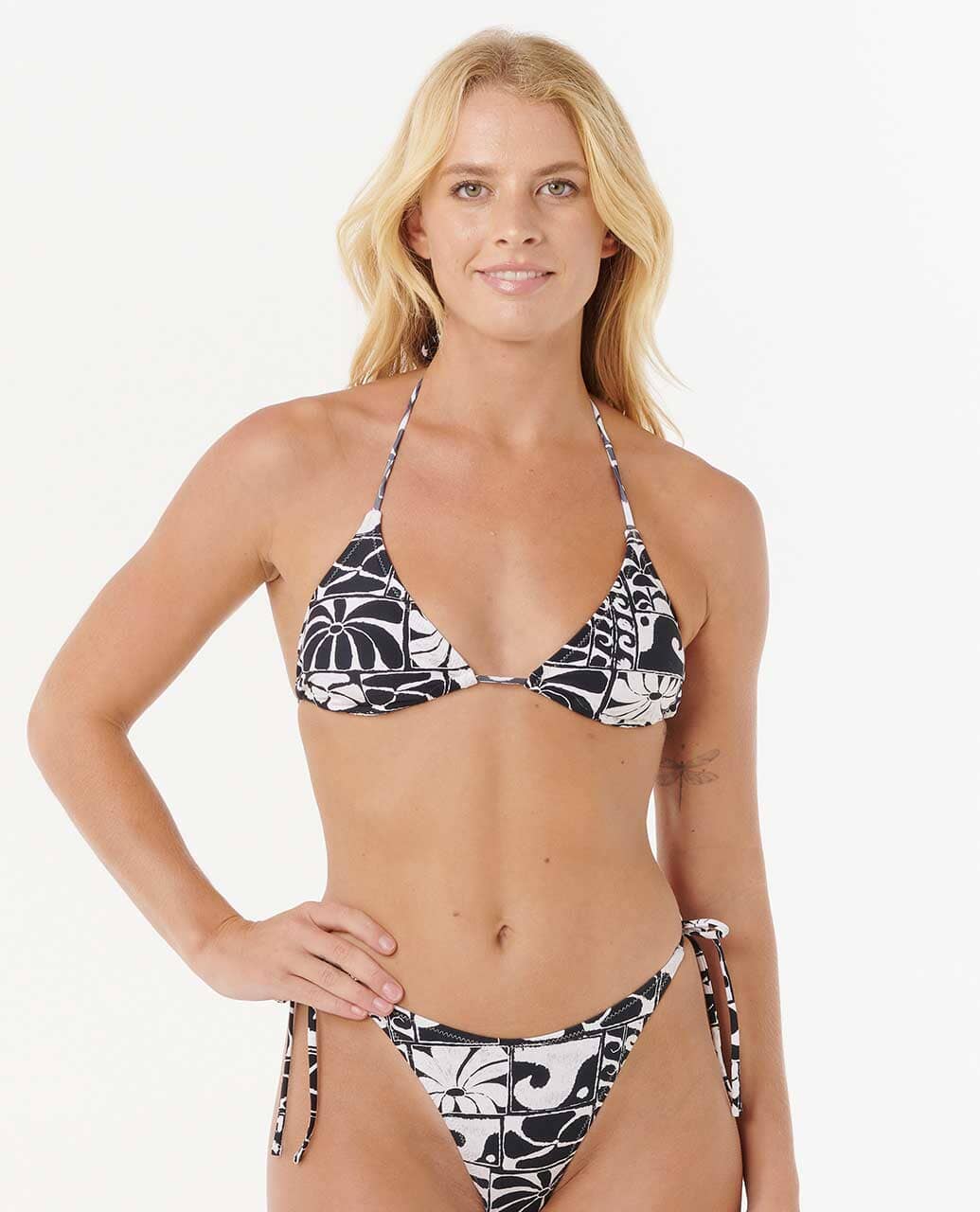 Rip Curl Artist of the Search Ty Williams Sliding Tri Tie Bikini 