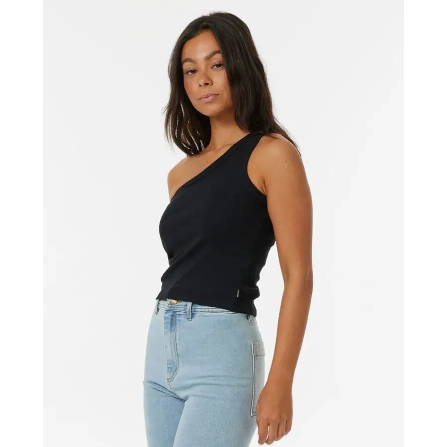 Rip Curl Asymmetrical Ribbed Tank 