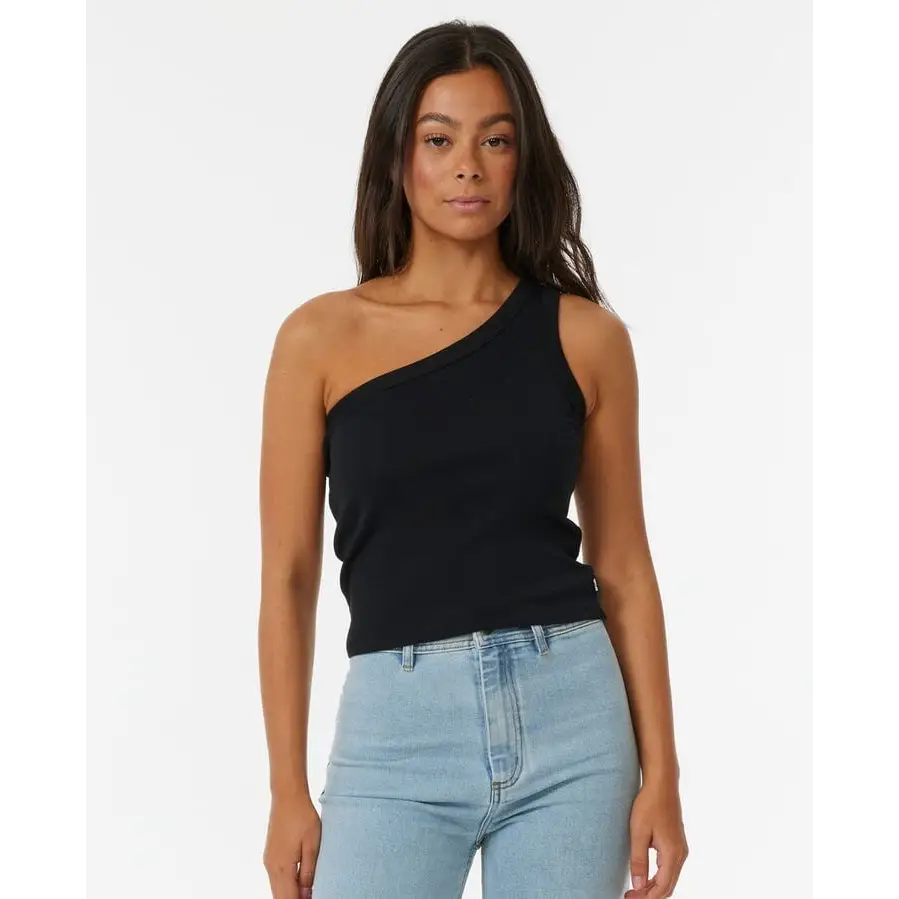 Rip Curl Asymmetrical Ribbed Tank 