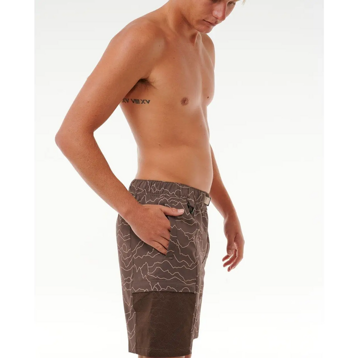 Rip Curl Boardwalk Search Cargo Volley 19" Shorts 