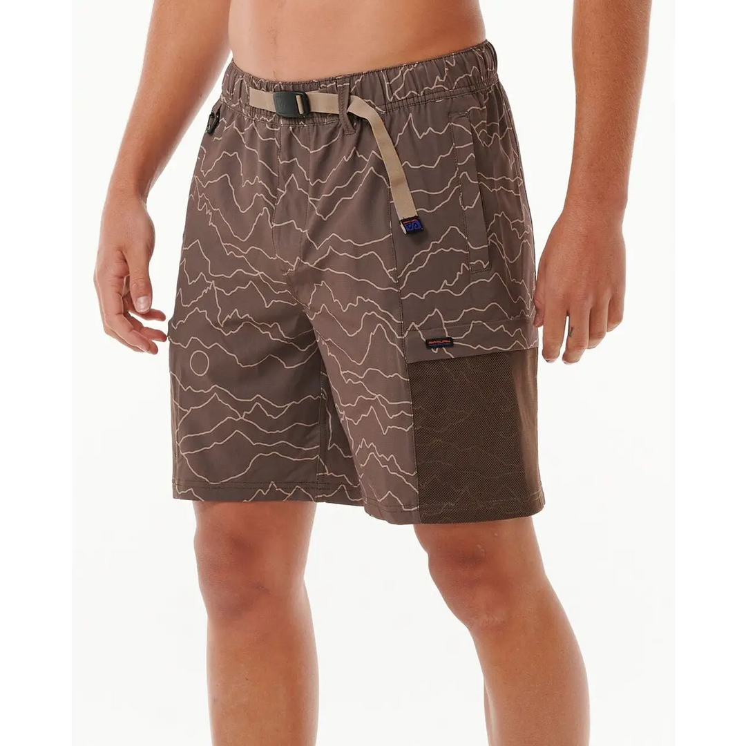Rip Curl Boardwalk Search Cargo Volley 19" Shorts 