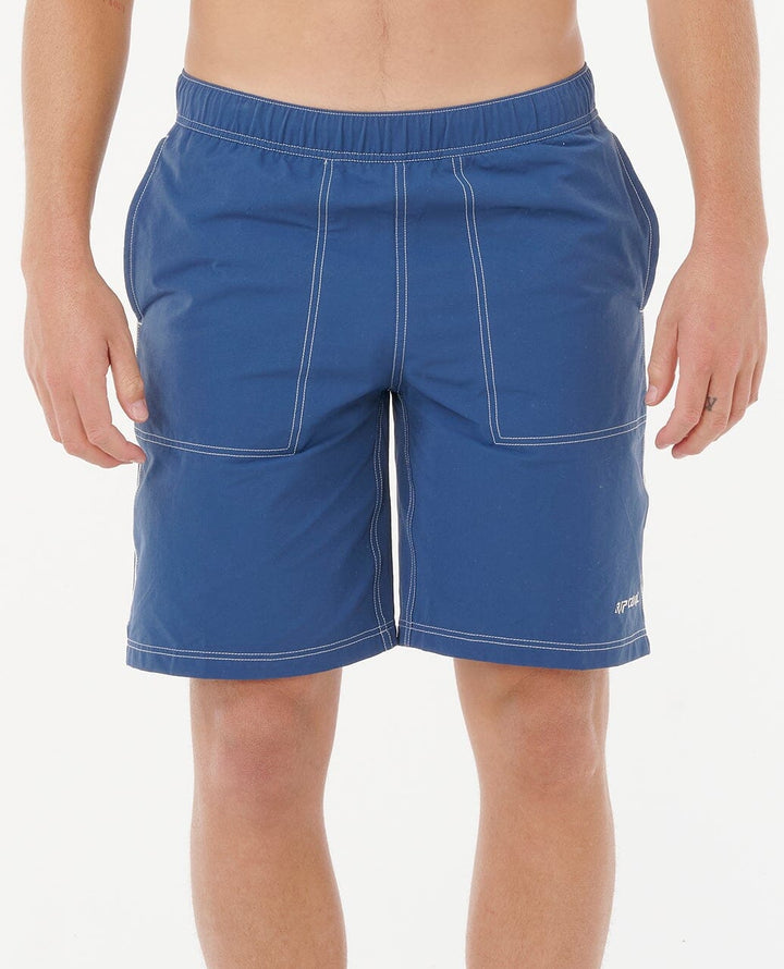 Rip Curl Classic 20" Surf Volley Boardwalk Shorts Light Navy S 
