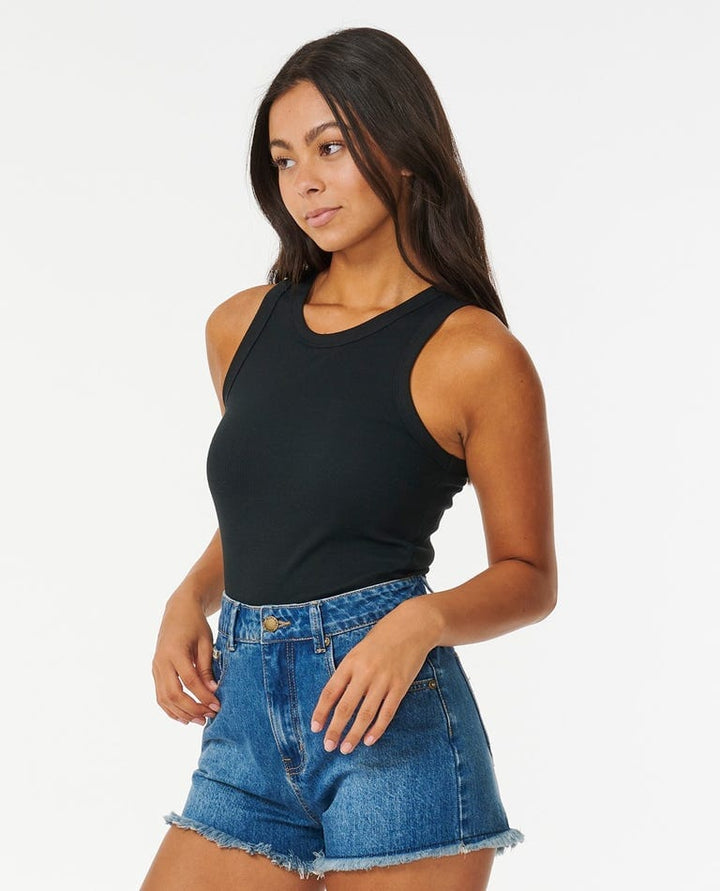 Rip Curl Classic Ribbed Tank Top 