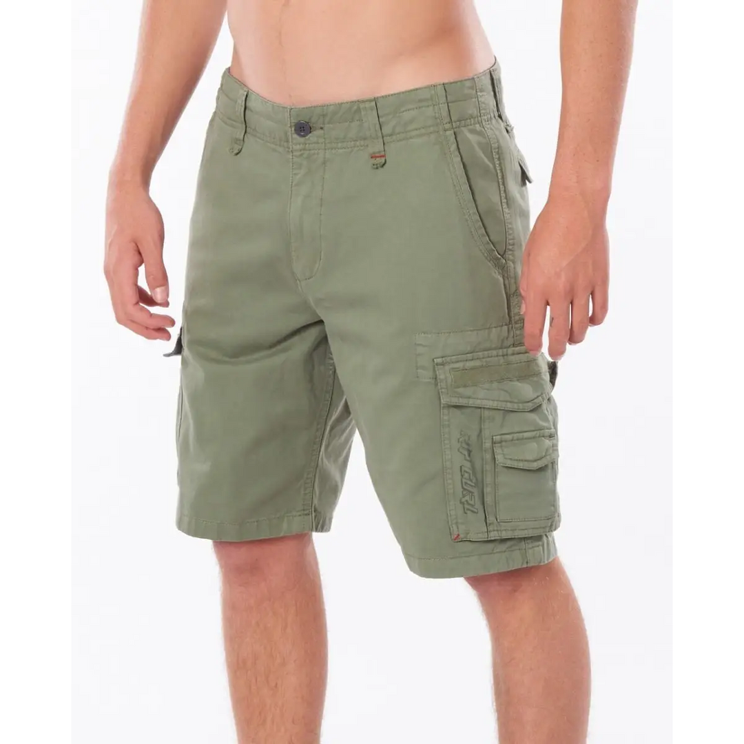 Rip Curl Classic Surf Trail Cargo Shorts Mid Green 30 
