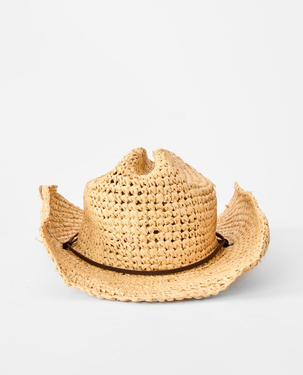 Rip Curl Crushable Straw Cowgirl Hat 