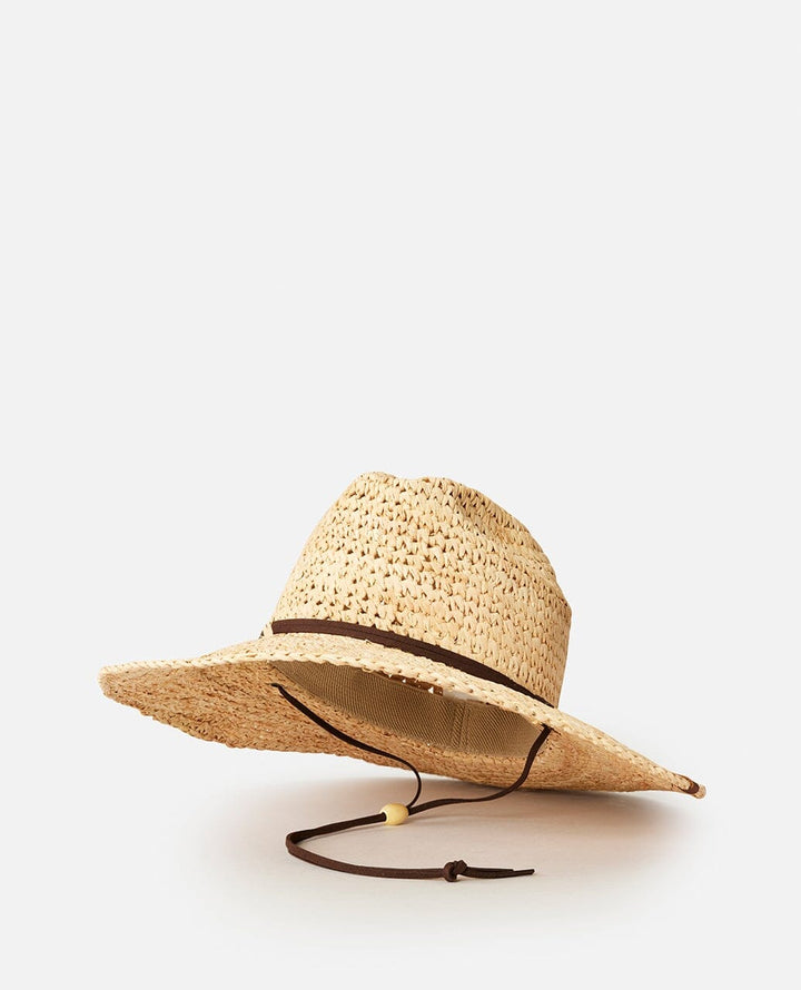 Rip Curl Crushable Straw Cowgirl Hat 