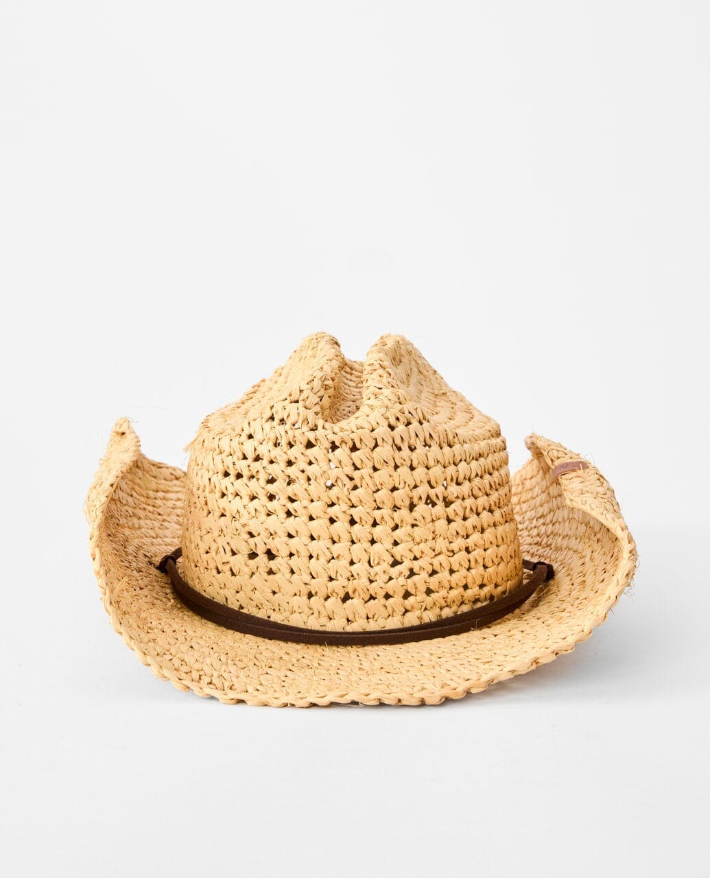 Rip Curl Crushable Straw Cowgirl Hat 