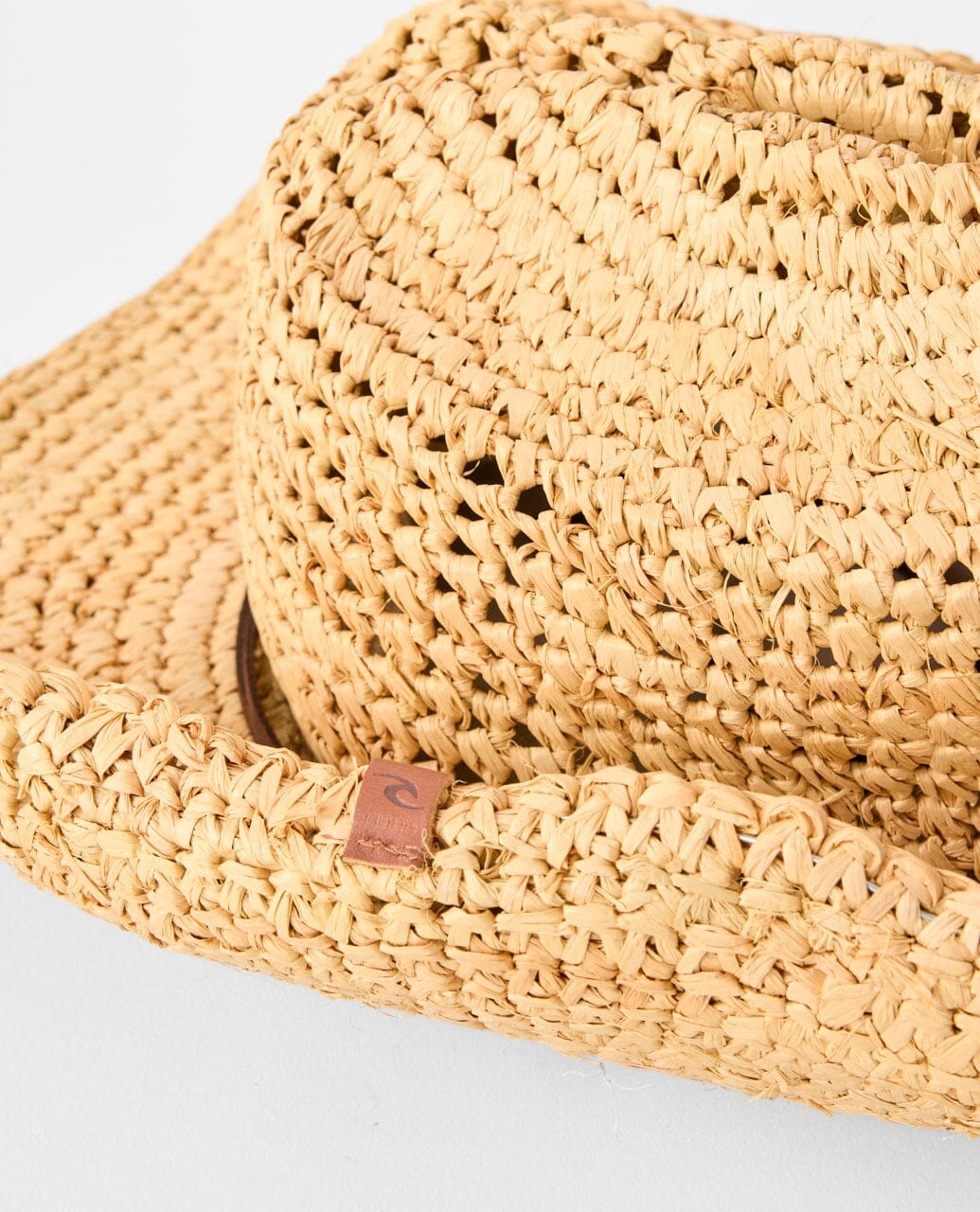 Rip Curl Crushable Straw Cowgirl Hat 