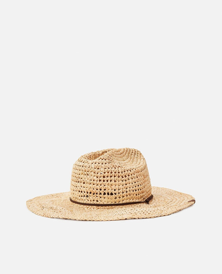 Rip Curl Crushable Straw Cowgirl Hat 