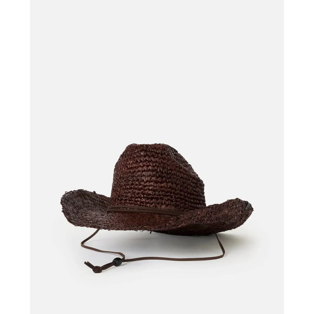 Rip Curl Crushable Straw Cowgirl Hat