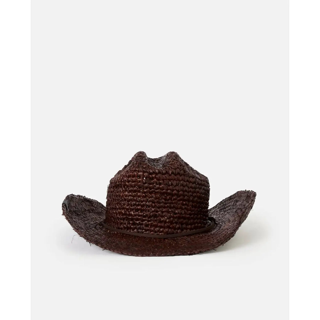 Rip Curl Crushable Straw Cowgirl Hat