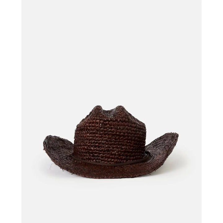 Rip Curl Crushable Straw Cowgirl Hat