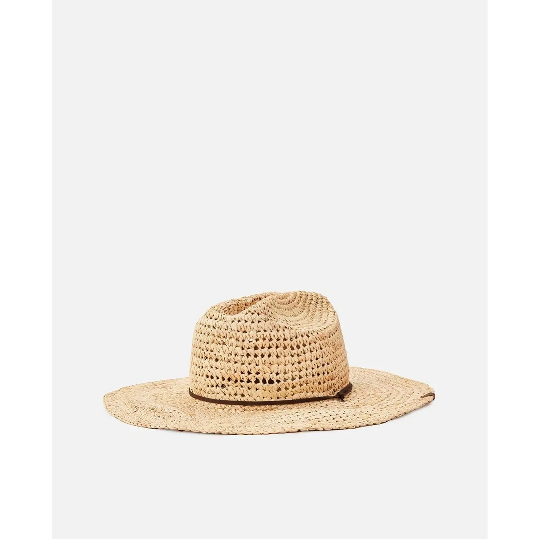 Rip Curl Crushable Straw Cowgirl Hat 