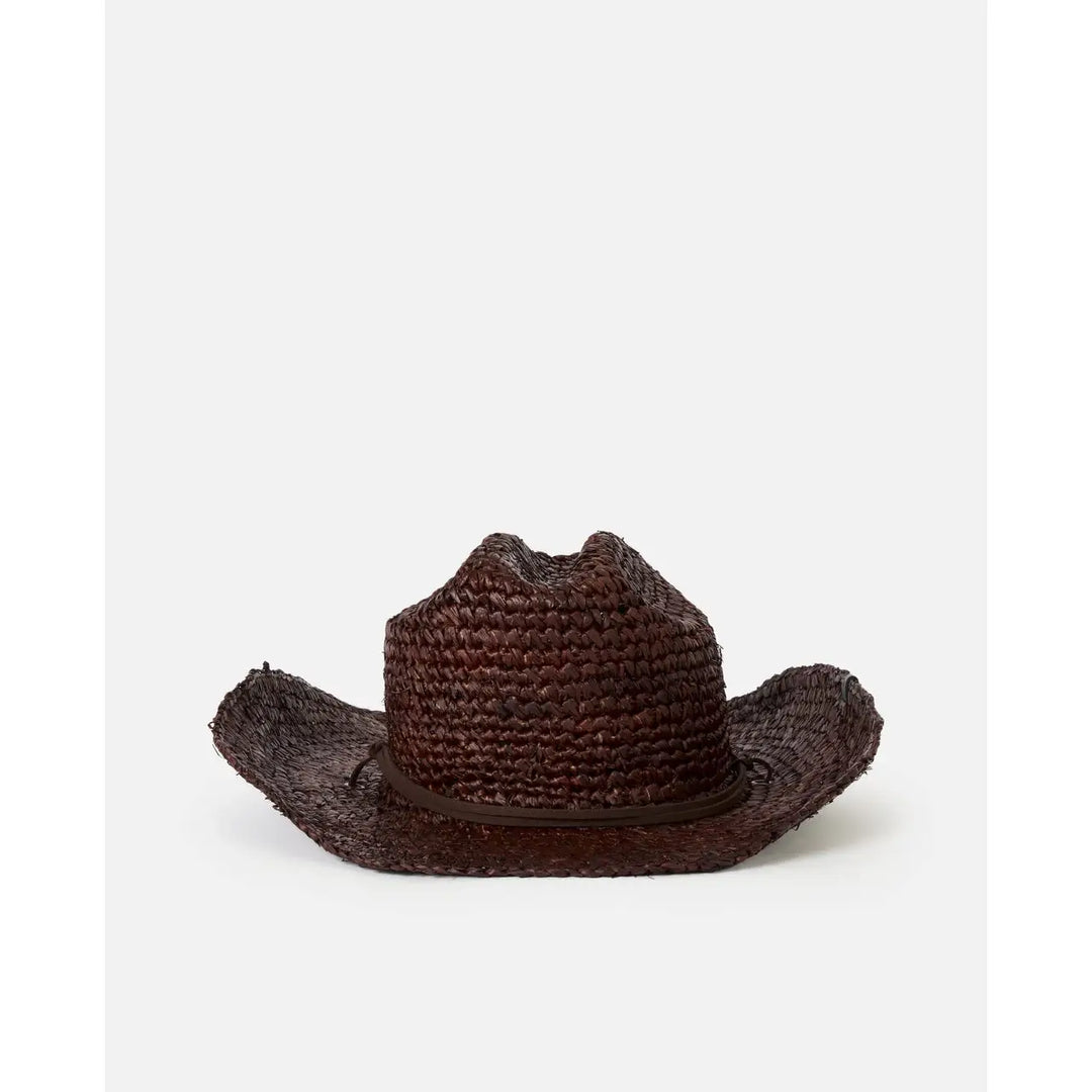 Rip Curl Crushable Straw Cowgirl Hat