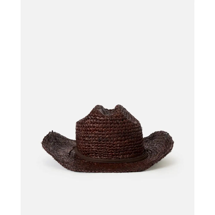 Rip Curl Crushable Straw Cowgirl Hat