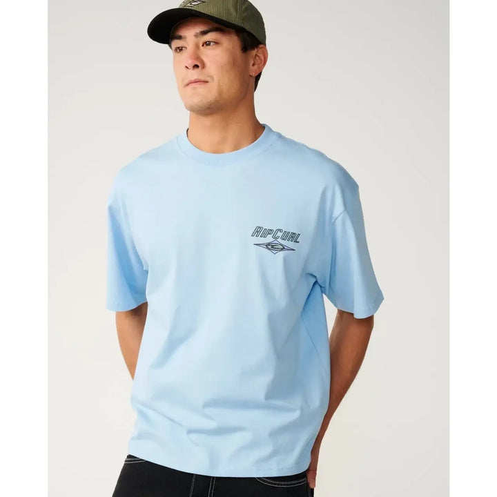 Rip Curl Heritage Icon T-Shirt - Blue Bell / S