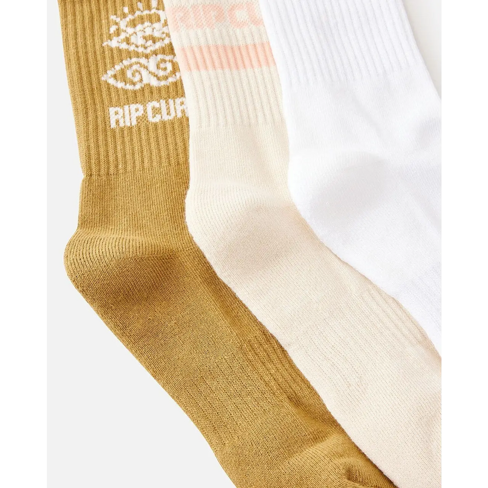 Rip Curl Icons of Surf 3-Pack Socks 
