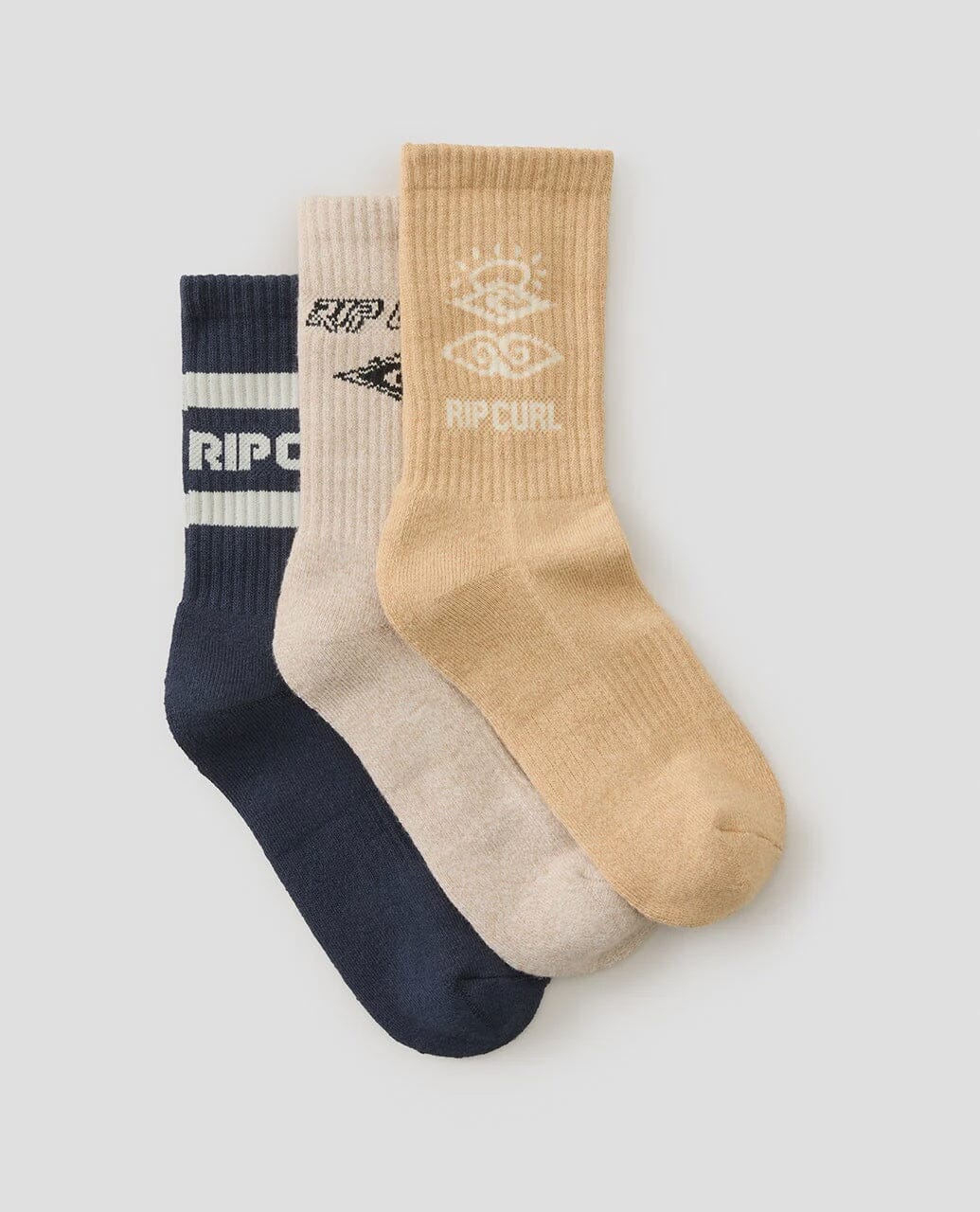 Rip Curl Icons Of Surf Socks 3 Pack 
