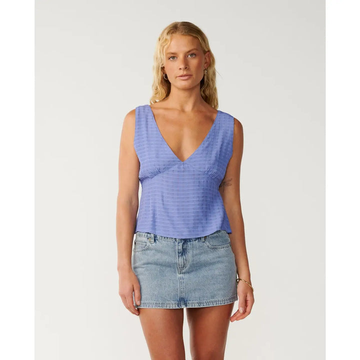 Rip Curl Island Dreams Sleeveless Top - Blue / S