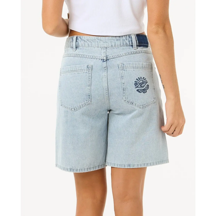Rip Curl Las Dalias Relaxed Denim Shorts 