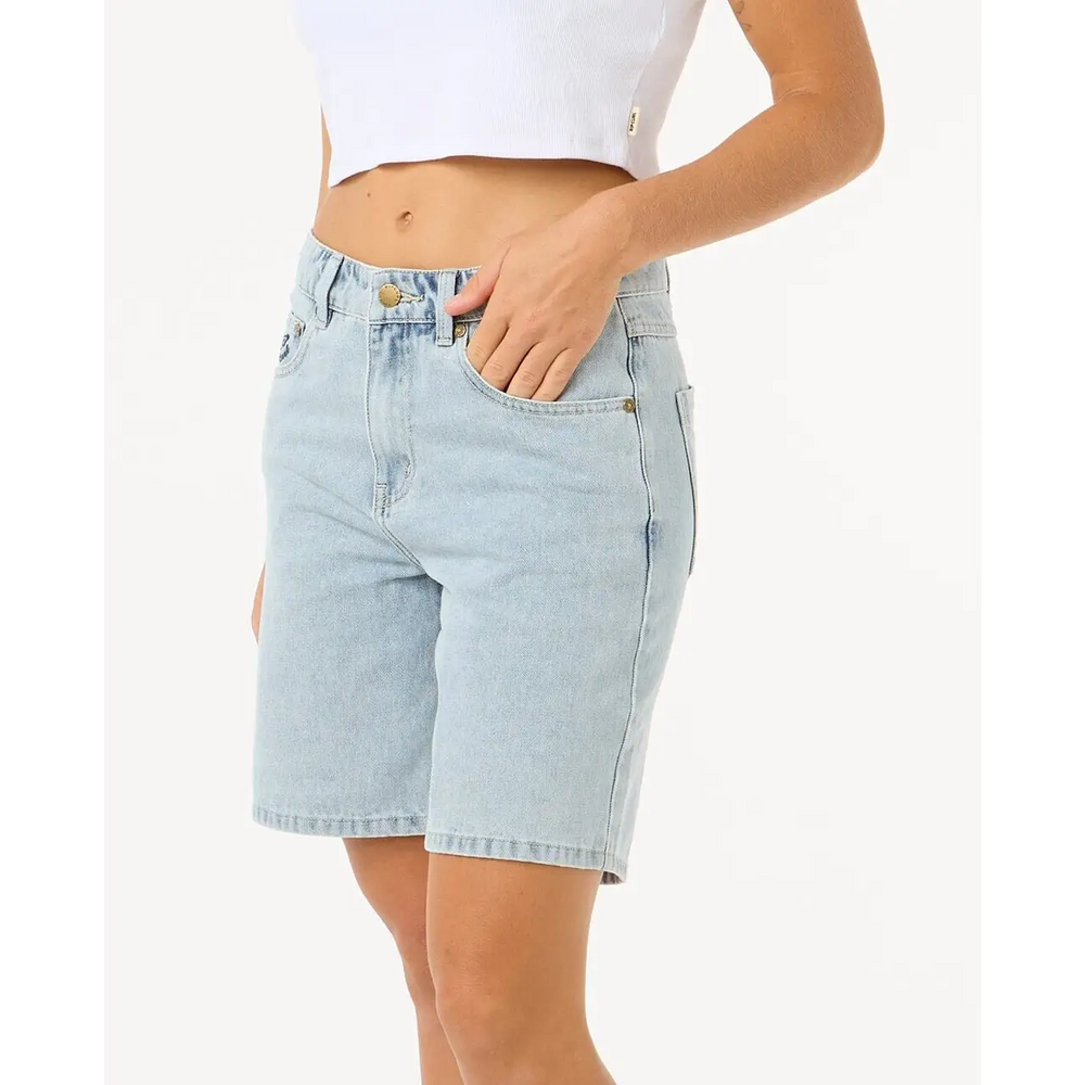 Rip Curl Las Dalias Relaxed Denim Shorts 