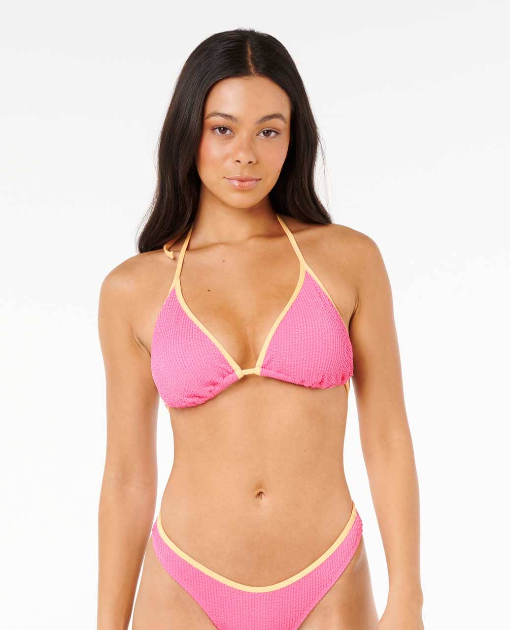 Rip Curl Luxe Surf High Cut Cheeky D-DD Sliding Bikini 