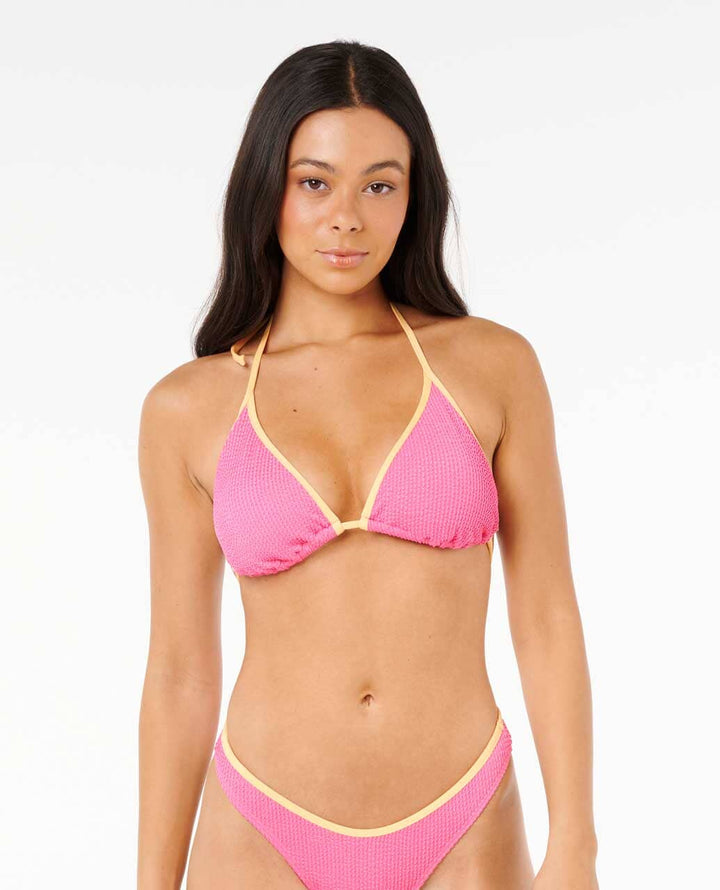 Rip Curl Luxe Surf High Cut Cheeky D-DD Sliding Bikini 