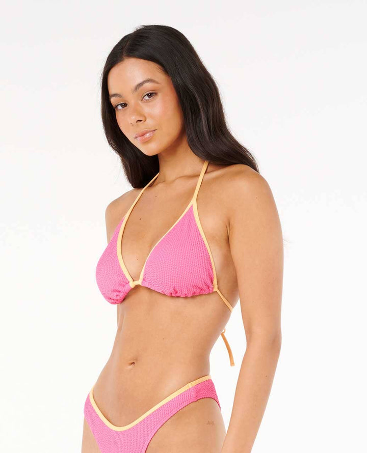 Rip Curl Luxe Surf High Cut Cheeky D-DD Sliding Bikini 