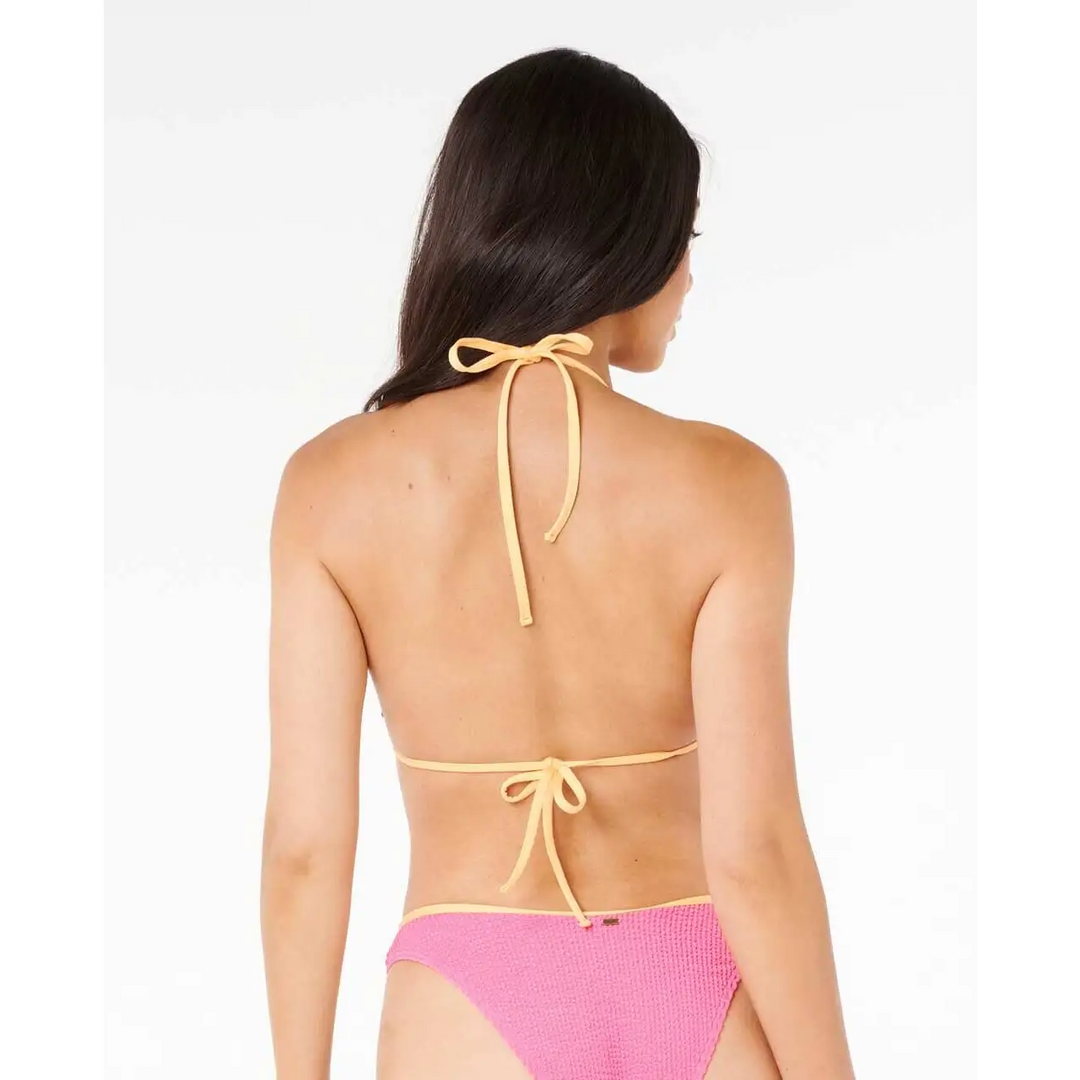 Rip Curl Luxe Surf High Cut Cheeky D-DD Sliding Bikini 