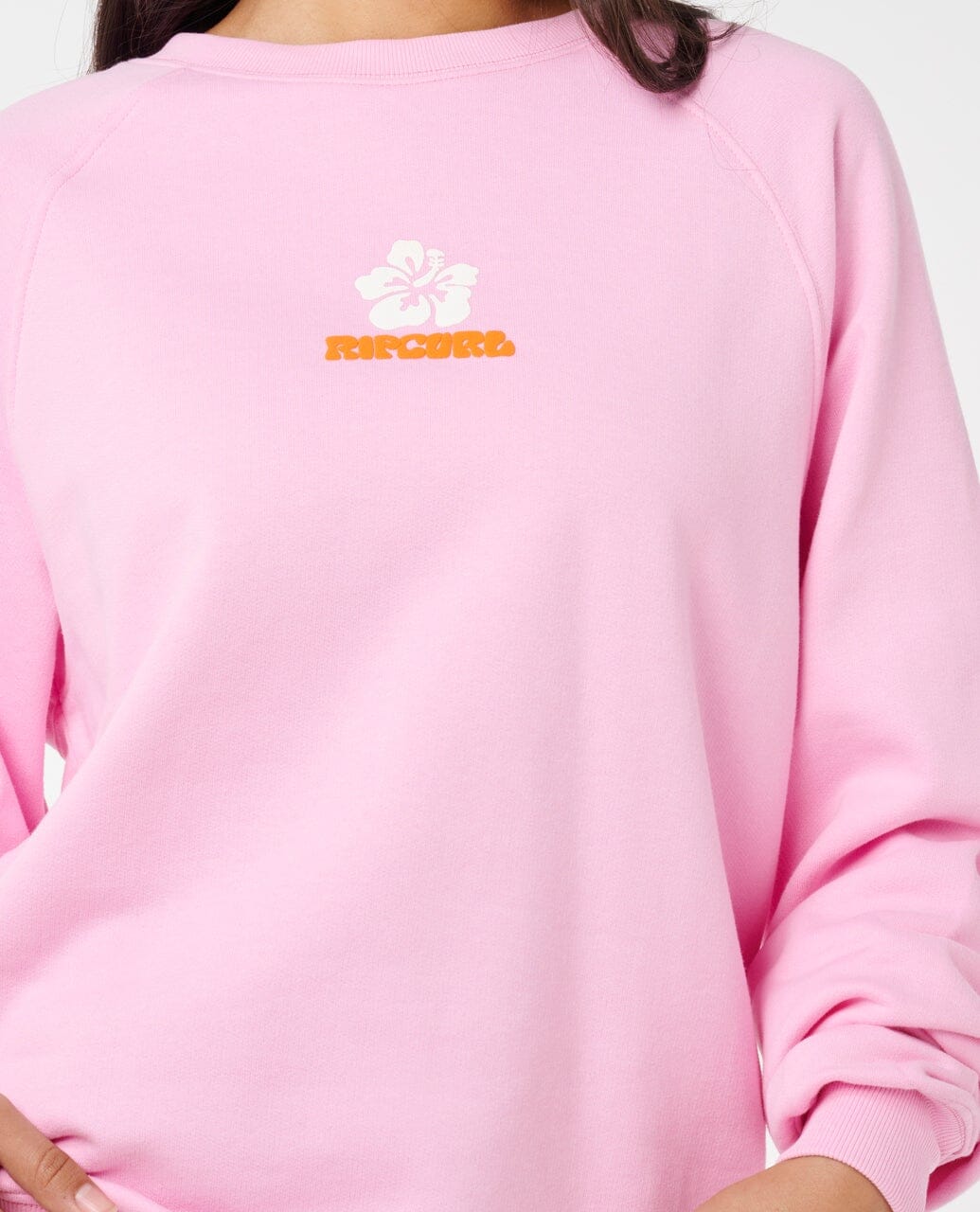 Rip Curl Luxe Surf Raglan Relaxed Crew 